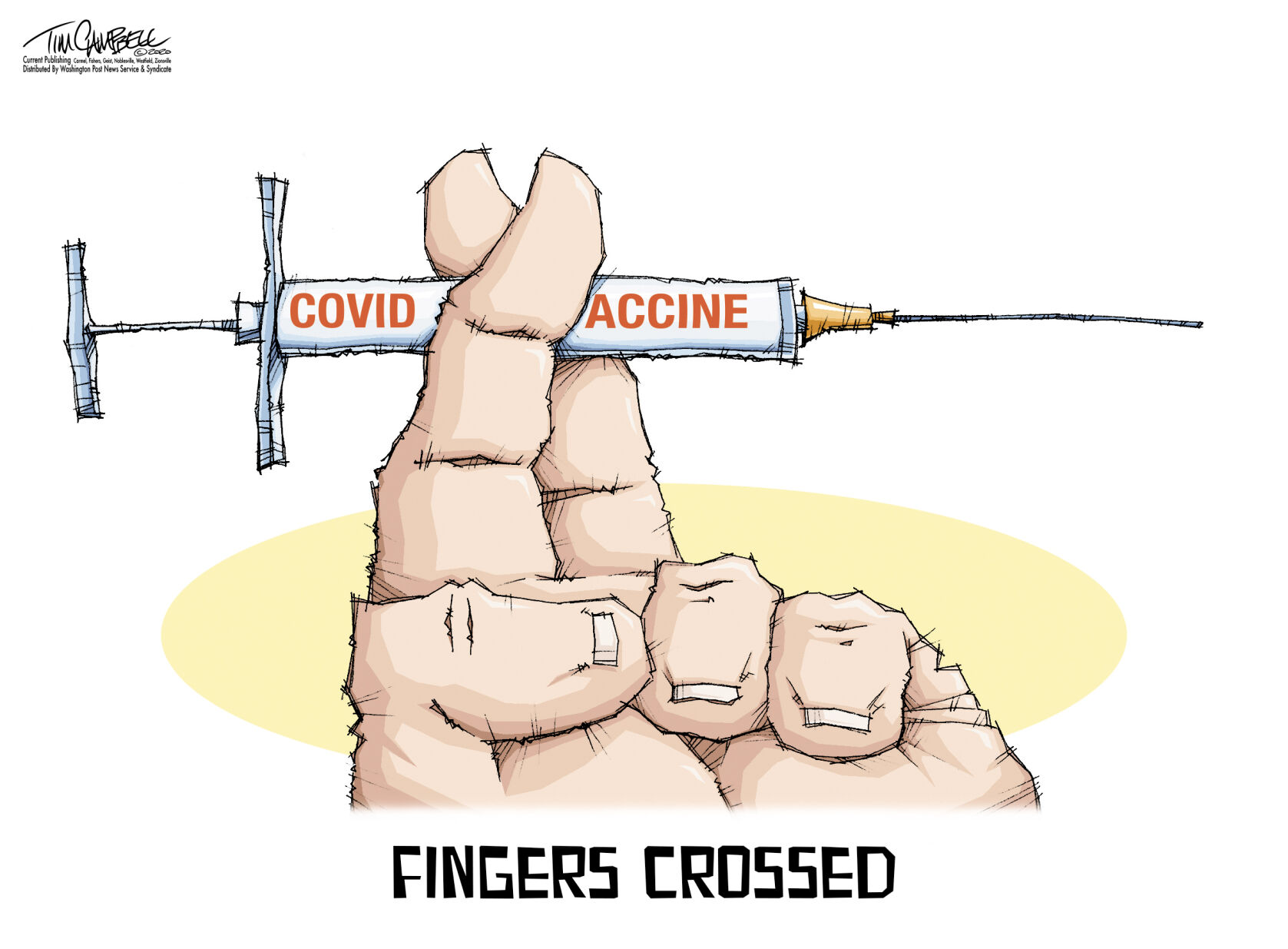 The latest editorial cartoon: